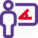 Present Degree Angle  Icon