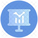 Present Graph Business Analytics Icon