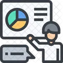 Present Presentation Presenter Icon