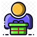 Gift People Box Icon