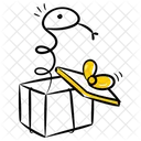 Surprise Present Gift Icon