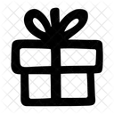 Present Hand Drawn Sketch Icon