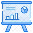 Presentacion Informe Grafico De Barras Icon