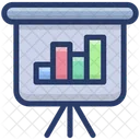 Presentacion Grafica Analisis De Negocios Infografias De Negocios De Datos Estadisticos Icono