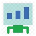 Presentacion Grafica Analisis De Negocios Estadisticas Icono
