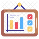 Grafico De Negocios Presentacion De Negocios Analisis De Negocios Icono