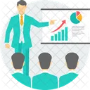 Presentation Business Graph Icon