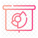 Presentation Board Graph Icon