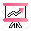 Presentation Board Graph Icon