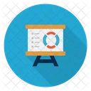 Presentation Board Graph Icon