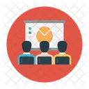 Presentation Board Graph Icon