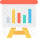 Presentation Bar Graph Icon
