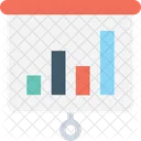 Presentation Bar Chart Icon
