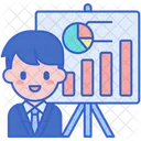 Presentation Presentation Board Analytics Icon