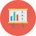Presentation Whiteboard Graph Icon