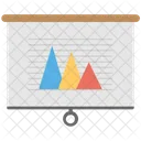 Graphic Presentation Pyramid Icon