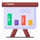 Presentation Infographics Stats Icon