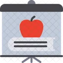Presentation Book Apple Icon