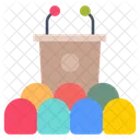 Presentation Audience  Icon