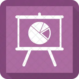 Presentation board  Icon