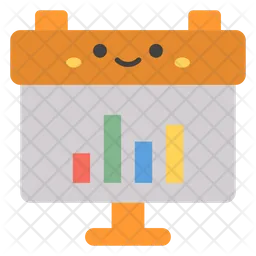 Presentation Board Emoji Icon