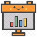 Presentation Board Easel Emoji Emoticon Icon