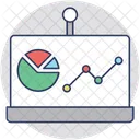 Business Graph Presentation Icon