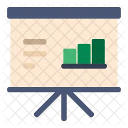 Presentation board  Icon