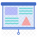 Presentation Board  Icon