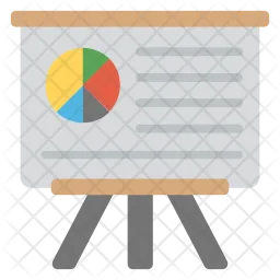 Presentation board  Icon