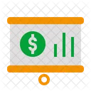 Presentation Money Chart Icon
