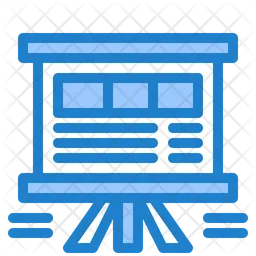 Presentation Board  Icon