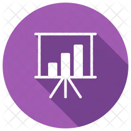 Presentation board  Icon