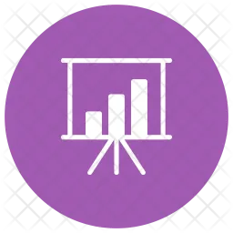 Presentation board  Icon