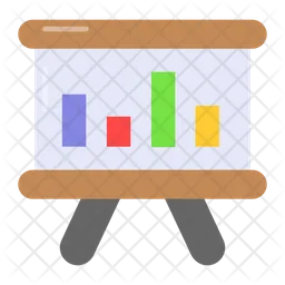 Presentation board  Icon