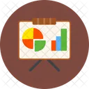 Presentation Board Graph Icon