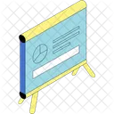 Presentation Board Financial Technology Financial Planning Symbol