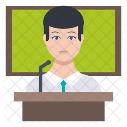 Presentation Boy  Icon