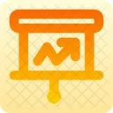 Presentation Chart Arrow  Icon