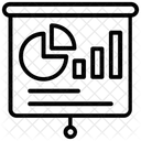 Presentation Graphique Courbe De Croissance Analyses Icône