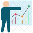 Presentation Data Report Information Delivery Icon