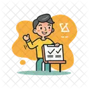 Business Graph Chart Icon
