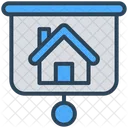 Real Estate Building Presentation Icon