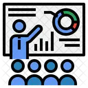 Financial Business Statistics Icon