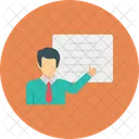 Presentation Board Meeting Icon