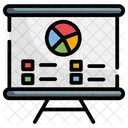 Presentation Report Bar Chart Icon