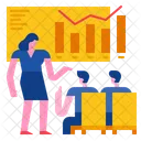 Presentation Presenter Conference Icon