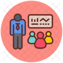 Presentation Blackboard Meeting Icon