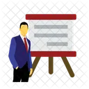 Presentation Business Graph Icône