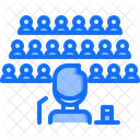Presentation Speech Audience Icon